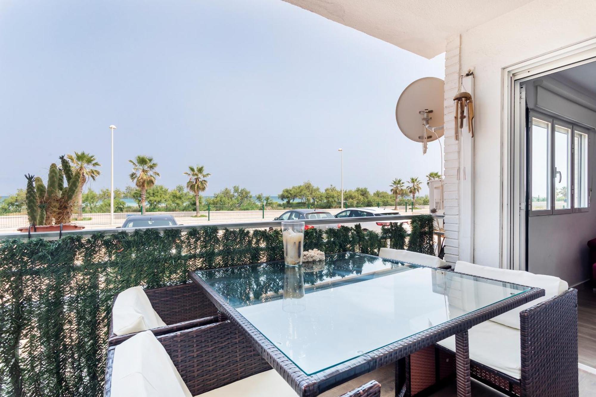 Fantastico Apartamento En Primerisima Linea Playa La Torre  エクステリア 写真